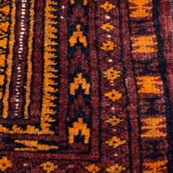 Vilnonis rankų darbo kilimėlis “Afghan” 71x49x0,5 cm