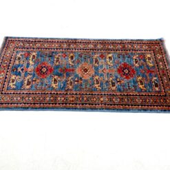 Vilnonis rankų darbo kilimas 118x68x0,5 cm