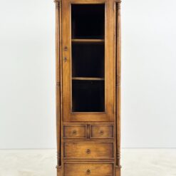 Medinis bufetas su keturiais stalčiais 45x64x180 cm
