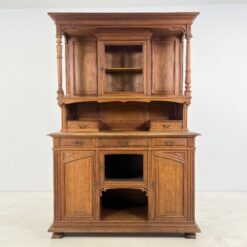 Art Nouveau laikotarpio ąžuolinis bufetas 60x151x225 cm