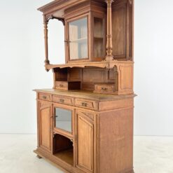 Art Nouveau laikotarpio ąžuolinis bufetas 60x151x225 cm