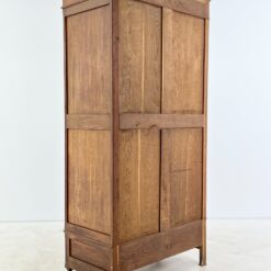 Ąžuolinė dviejų durų rūbų spinta su veidrodžiais 54x102x210 cm