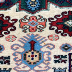 Vilnonis rankų darbo kilimas “Afghan” 137x93x0,6 cm