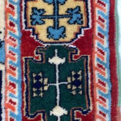 Vilnonis rankų darbo kilimas “Afghan” 137x93x0,6 cm