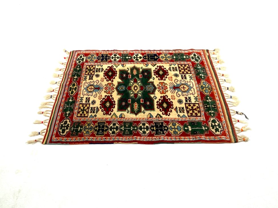 DS0275-kilimai-3 Vilnonis rankų darbo kilimas “Afghan” 137x93x0,6 cm