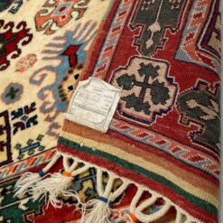 Vilnonis rankų darbo kilimas “Afghan” 137x93x0,6 cm