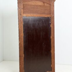 Sendintas veidrodis ąžuoliniame drožinėtame rėme 8×91,5×181 cm