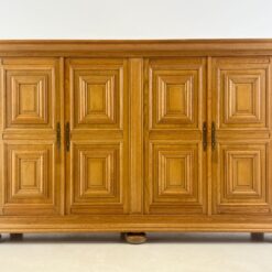 Ąžuolinė keturių durų komoda 54x253x155 cm