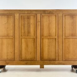 Ąžuolinė keturių durų komoda 54x253x155 cm
