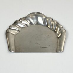 Vokiškas Friedrich Wilhelm Quist sidabruoto metalo stalo semtuvėlis 14,5x17x2 cm