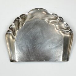 Vokiškas Friedrich Wilhelm Quist sidabruoto metalo stalo semtuvėlis 14,5x17x2 cm