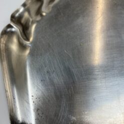 Vokiškas Friedrich Wilhelm Quist sidabruoto metalo stalo semtuvėlis 14,5x17x2 cm