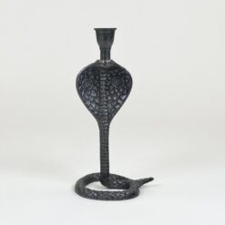 Metalinė žvakidė “Kobra” 11,5×12,5×25 cm