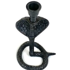 Metalinė žvakidė “Kobra” 11,5×12,5×25 cm