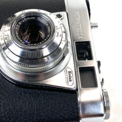 Vintažinis vokiškas Kodak Retinette IA juostinis fotoaparatas 7x13x9 cm