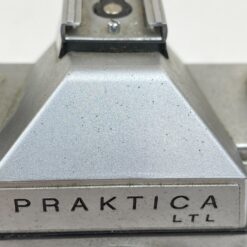 Vintažinis vokiškas Praktica LTL juostinis fotoaparatas be objektyvo (neveikiantis) 5,5×15,5×10 cm