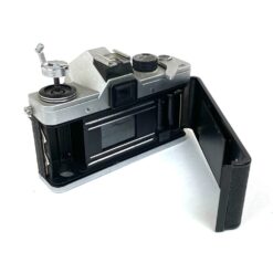 Vintažinis vokiškas Praktica LTL juostinis fotoaparatas be objektyvo (neveikiantis) 5,5×15,5×10 cm