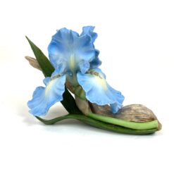 Porcelianinė Ronald Van Ruyckevelt statula "The blue sapphire iris" 15x23x14 cm