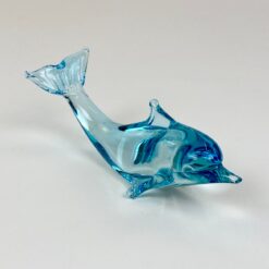 Stiklinė statula "Delfinas" 17,5x6x7,5 cm