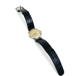Vintažinis BWC Swiss 25 Rubis Automatic mechaninis rankinis laikrodis 723000 su odine rankena 26×3,5×1 cm