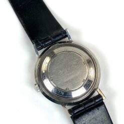 Vintažinis BWC Swiss 25 Rubis Automatic mechaninis rankinis laikrodis 723000 su odine rankena 26×3,5×1 cm