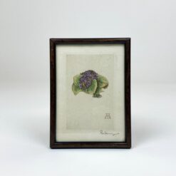 Albrecht Dürer darbo Das Veilchenstrauß printas mediniame rėme su stiklu 1x11,5x15,5 cm