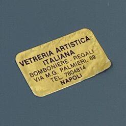 Itališkas rankų darbo stalinis veidrodėlis 9x15x18 cm