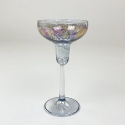 Stiklinė spalvota taurė 150 ml 9x9x17 cm