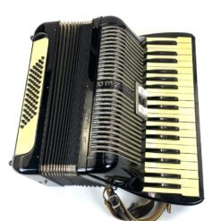 Vintažinis Hohner Verdi IM akordeonas su dėklu 25,5x38x51 cm