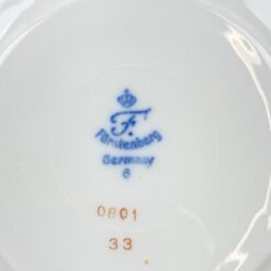Porcelianinė Fürstenberg lėkštutė, dizaino Nr. 0801 17,5×17,5×2,5 cm