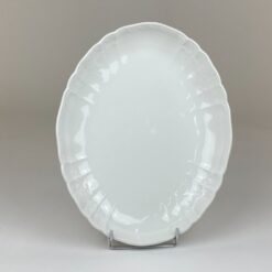 Porcelianinis KPM Berlin serijos Rocaille ovalus serviravimo dubuo 21×26,5×4 cm