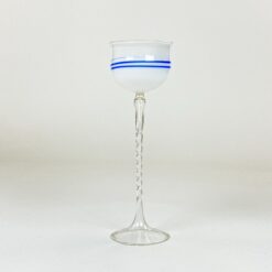 Stiklinė rankų darbo taurelė 120 ml 7x7x21 cm