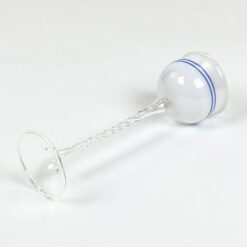 Stiklinė rankų darbo taurelė 120 ml 7x7x21 cm