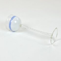 Stiklinė rankų darbo taurelė 120 ml 7x7x21 cm