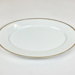 Porcelianinė Rosenthal ovalo formos serviravimo lėkštė 23×32,5×3 cm
