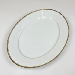 Porcelianinė Rosenthal ovalo formos serviravimo lėkštė 23×32,5×3 cm