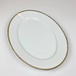 Porcelianinė Rosenthal ovalo formos serviravimo lėkštė 23×32,5×3 cm