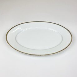 Porcelianinė Rosenthal ovalo formos serviravimo lėkštė 23x32,5x3 cm