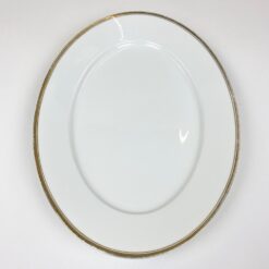 Porcelianinė Rosenthal ovalo formos serviravimo lėkštė 23×32,5×3 cm