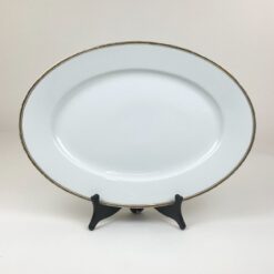 Porcelianinė Rosenthal ovalo formos serviravimo lėkštė 26,5x37x3,5 cm