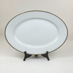 Porcelianinė Rosenthal ovalo formos serviravimo lėkštė 26,5x37x3,5 cm