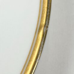 Porcelianinė Rosenthal lėkštutė su aukso spalvos apvadu 15,5×15,5×2 cm