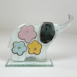Stiklinė dramblio statula 5x19x14,5 cm