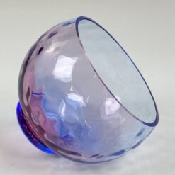 Spalvoto stiklo Micke Johansson, Örsjö vazelė 10x10x8 cm