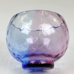 Spalvoto stiklo Micke Johansson, Örsjö vazelė 10x10x8 cm