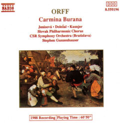 Orff, Eva Jenisová• Vladimír Doležal• Ivan Kusnjer, Slovak Philharmonic Chorus, Slovak Radio Symphony Orchestra, Stephen Gunzenhauser - 1989 - Carmina Burana