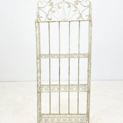 Provanso stiliaus, sulankstoma sodo lentyna 34x61x169 cm