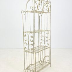 Provanso stiliaus, sulankstoma sodo lentyna 34x61x169 cm