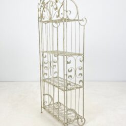 Provanso stiliaus, sulankstoma sodo lentyna 34x61x169 cm