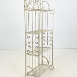 Provanso stiliaus, sulankstoma sodo lentyna 34x61x169 cm
